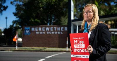 'Stand up, fight back': Teachers Federation vice president in Newcastle and poised to strike
