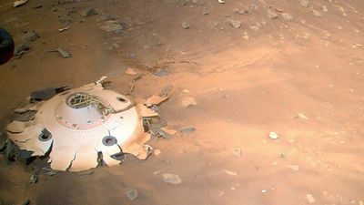 NASA Helicopter Discovers ‘Alien’ Wreckage On Mars