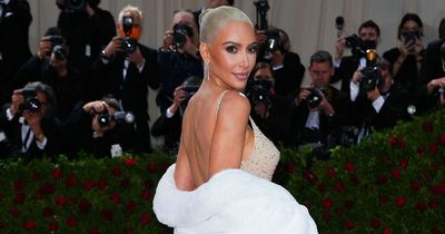 Kim Kardashian wore Monroe's dress 'for minutes' and wasn't trusted to sit down in it