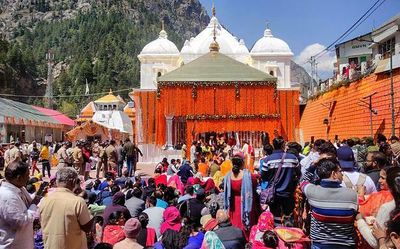 Char Dham yatra begins with opening of Gangotri-Yamunotri temples for devotees