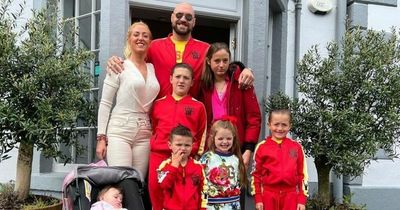 Tyson Fury and his three sons wear matching outfits as boxer enjoys retirement