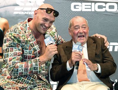 Retired Tyson Fury’s ‘blood will stir’ after Anthony Joshua vs Oleksandr Usyk fight, says Bob Arum