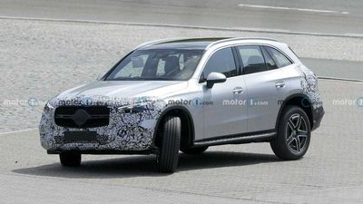 2023 Mercedes GLC Spied With Minimal Camo In Nearly 30 Images