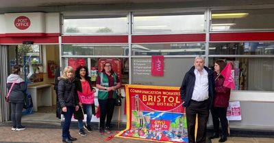 More than 100 Post Offices closed today as 2,000 workers strike over 'insulting' pay