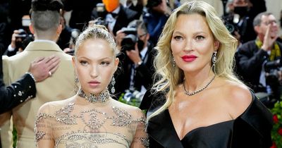 Kate Moss brings mini-me daughter Lila to Met Gala - and she's a chip off the old block