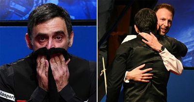 Ronnie O'Sullivan broke down in tears after Judd Trump's 'lovely words' blew him away