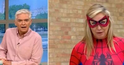 This Morning's Josie Gibson gets warning from Phillip Schofield as she undertakes stunt live on air