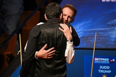 ‘What he said blew me away’: Ronnie O’Sullivan lifts lid on Judd Trump hug