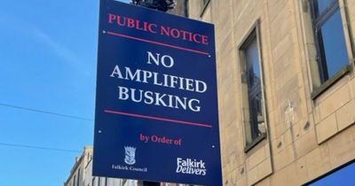 'Amplified music' banned from Falkirk town centre following complaints