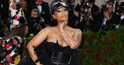 Kylie Jenner and Nicki Minaj clash at the Met Gala in matching caps and wedding gowns