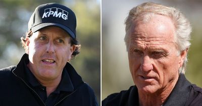 Greg Norman blames Phil Mickelson for top golfers backing out of Saudi Golf League
