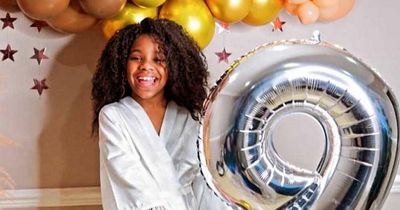 Mum spends £3,500 on lavish festival party for daughter's 9th birthday