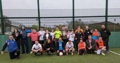 Football team for people with learning disabilities making huge difference to their lives