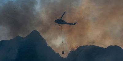 How vulnerable is the University of Cape Town to destructive wildfires?