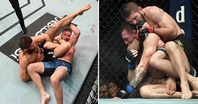 Khabib "showed respect" to Justin Gaethje but "smashed" bitter rival Conor McGregor