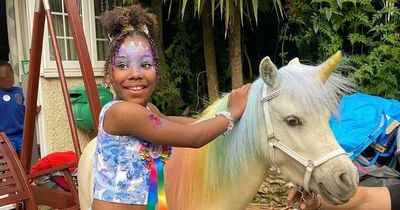 Mum says daughter isn't spoilt despite £3,500 birthday festival with live UNICORN