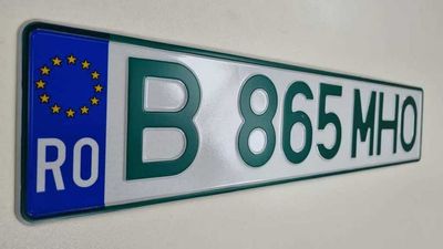 Romania Introduces Special Green License Plates For Electric Vehicles
