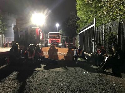 Protesters arrested at oil terminal climate protest, Police Scotland say