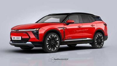 2024 Chevrolet Blazer EV Rendered Based On Teasers And Spy Shots