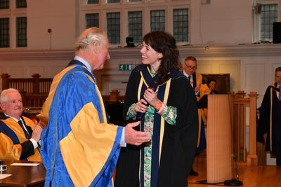 Charles presents honours to top talent at Royal College of Music ceremony