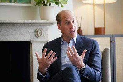 Prince William visits centre in London to learn about charity’s work saving lives of men in suicidal crisis
