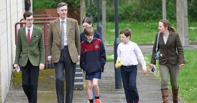 Jacob Rees-Mogg visits Bristol cinema to watch Downton Abbey before jetting off in vintage Bentley