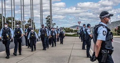 Police have spent 40,000 hours dealing with anti-vax protesters, as cost to ACT soars