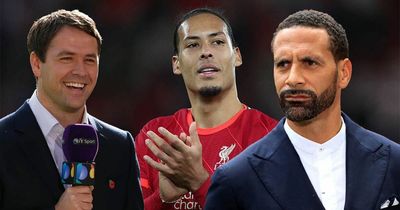 Michael Owen takes things further when asked to compare Virgil van Dijk and Rio Ferdinand