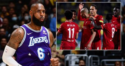 LeBron James reacts to Liverpool reaching third Champions League final in five years