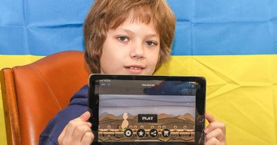 Schoolboy, 10, creates 'Splat Putin' game app to raise money for Ukraine