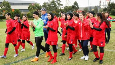 'Symbolic' Afghanistan national women’s soccer team gives a voice for the voiceless on and off the pitch in Melbourne