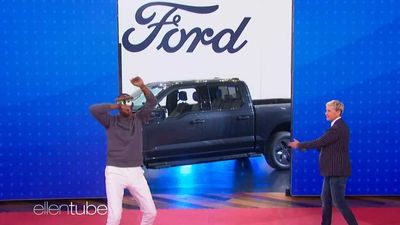 Ellen Surprises Atlanta Teacher With New Ford F-150 Lightning