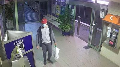 Victoria Police release CCTV footage in search for man who performed sex acts on Melbourne trains