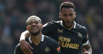 What Joelinton was told by Jamaal Lascelles before special moment with Newcastle supporters