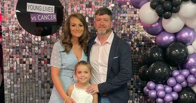 Lanarkshire family raise thousands for cancer charities after daughter is diagnosed with brain tumour