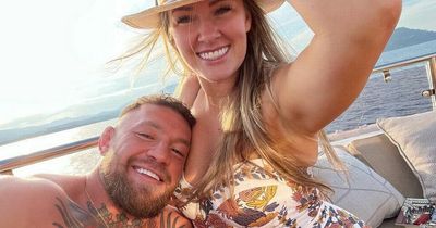 Conor McGregor gives partner Dee Devlin bizarre compliment as she shares swimsuit photo