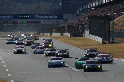 Fuji SUPER GT red-flagged after major Mercedes crash