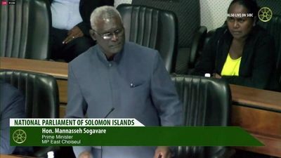 Solomon Islands Prime Minister ups ante with criticism of Australia while praising China during tirade in parliament