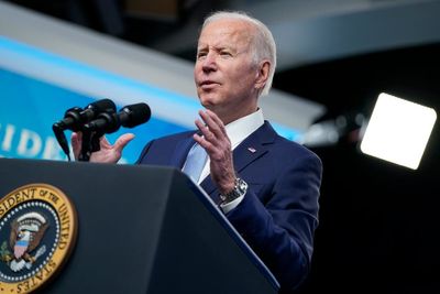 With deficit falling, Biden pivots to fiscal responsibility