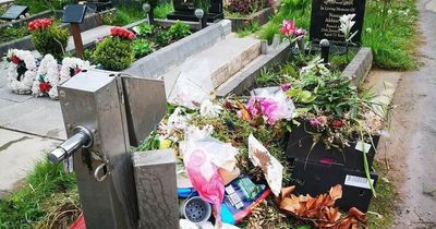 'Have some respect': Fury as pile of rubbish dumped near graves at Greater Manchester cemetery