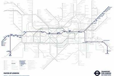 Crossrail: How the London Tube map will look when the Elizabeth line is included on it