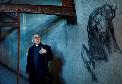 Wall drawings in Rome church recall secret refuge of Jews, anti-Fascists