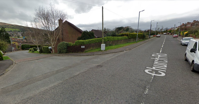 Group of men in dress suits vandalise parked cars in Newtownabbey