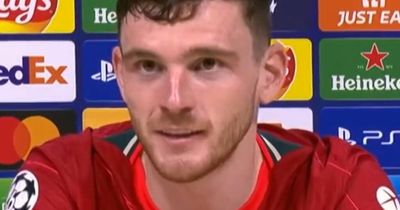 Andy Robertson makes 'scary' Luis Diaz prediction after Liverpool win at Villarreal