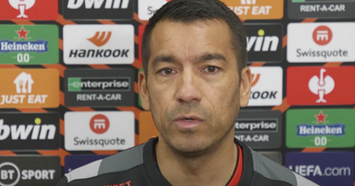 Every word of Rangers boss Gio van Bronckhorst's press conference as grief stricken stars ready for emotional Ibrox