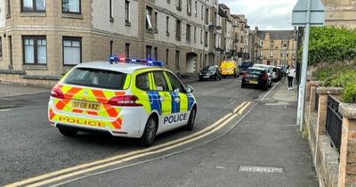 Cops and ambulance 'critical care team' rush to incident near Falkirk's Central Retail Park