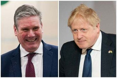 Boris Johnson and Keir Starmer make case for votes in capital’s key battleground
