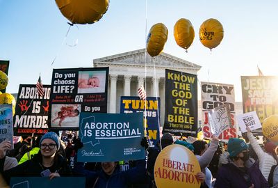 An America divided by abortion — again