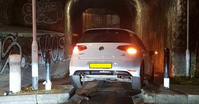 Photograph of one of Bristol’s worst-parked cars amid police warning