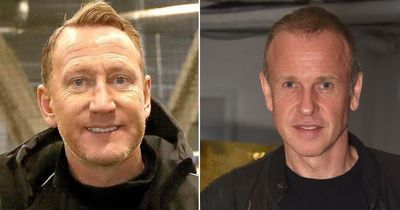 Tim Lovejoy had egg on his face as he inspired Arsenal legend Ray Parlour's book cover